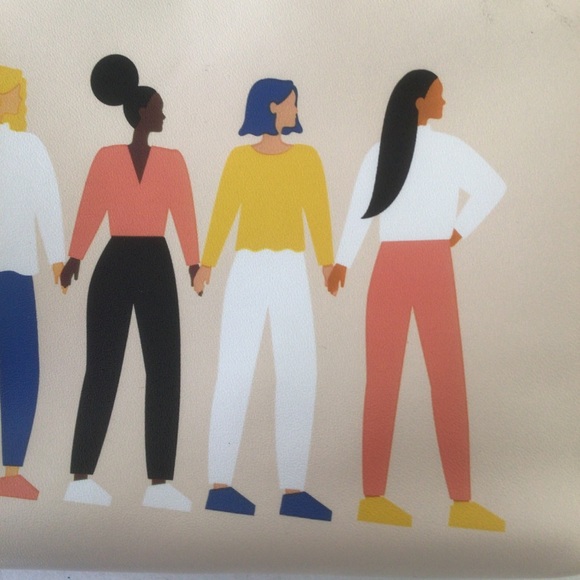 IPSY COSMETIC MAKEUP BAG NWOT. WOMEN DIVERSITY - Picture 6 of 8